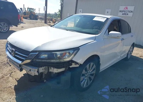 2014 Honda Accord Ex-L V-6 из США, поврежденный, VIN 1HGCR3F8XEA040607